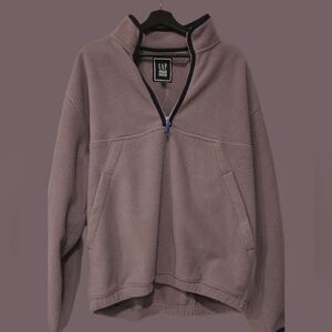 Women's Gap throw over fleece